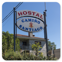 Meine letzte Unterkunft am Camino Invierno